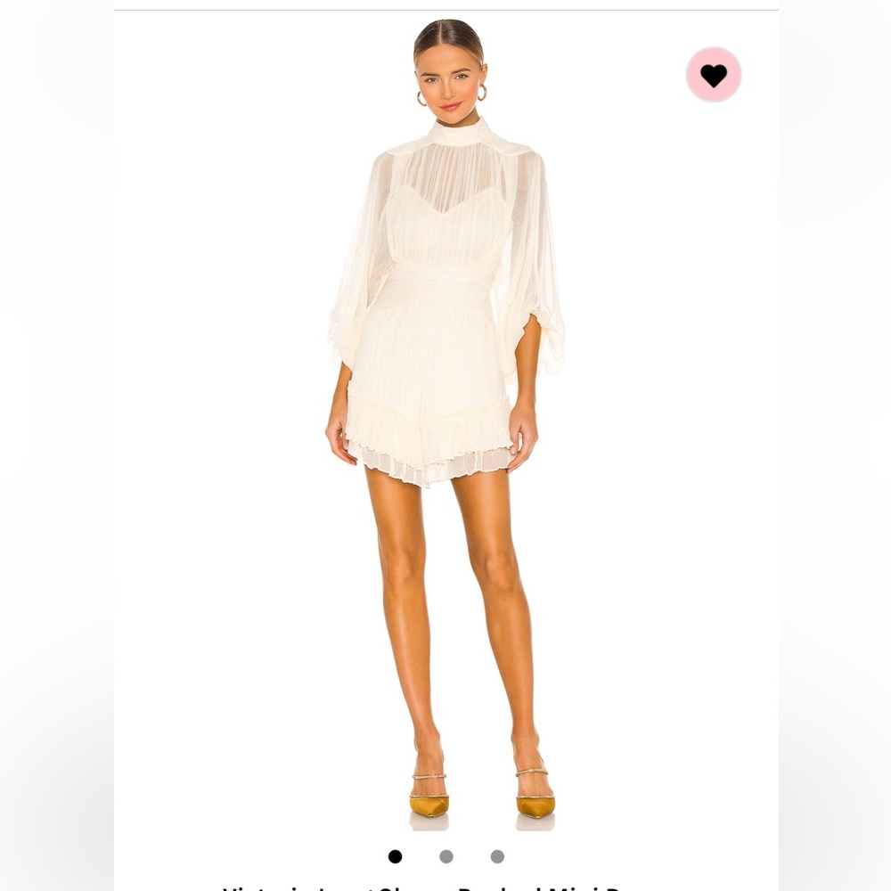 Shona Joy Victoria dress CREAM 4 6